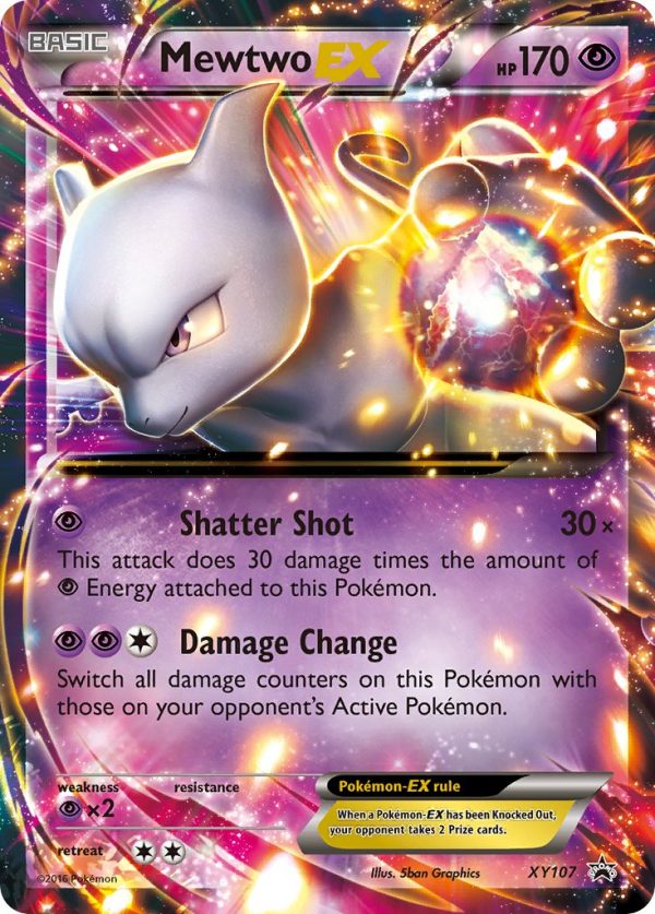 Mewtwo-EX - XY107 - XY Promos