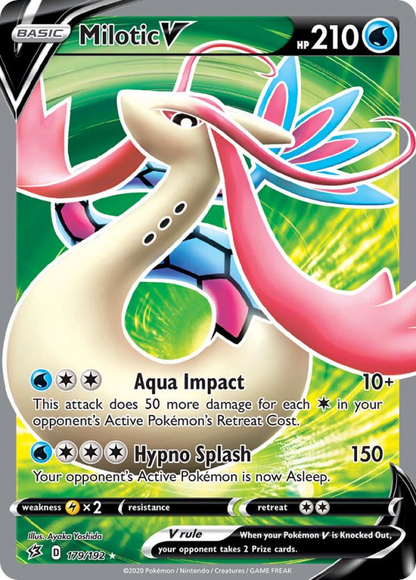 Milotic V - 179 - Rebel Clash