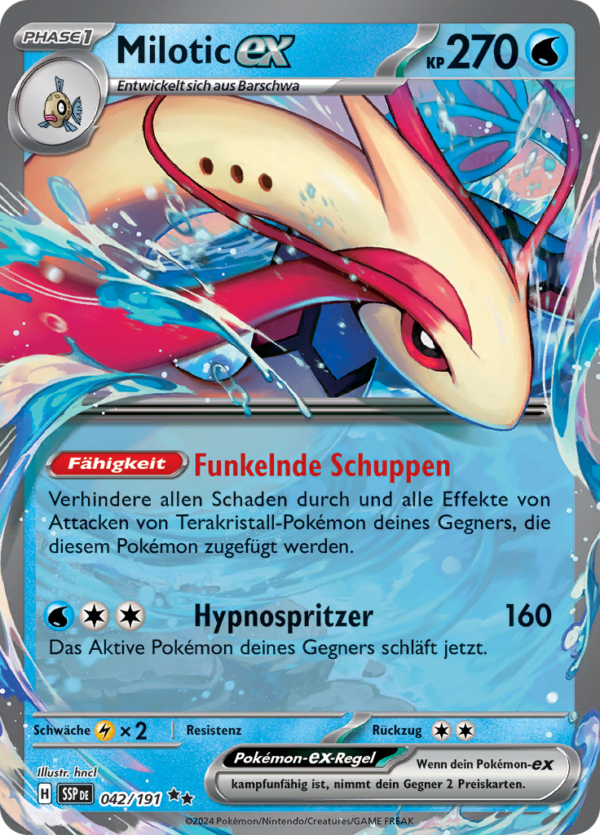 Milotic-ex-42-Stürmische Funken