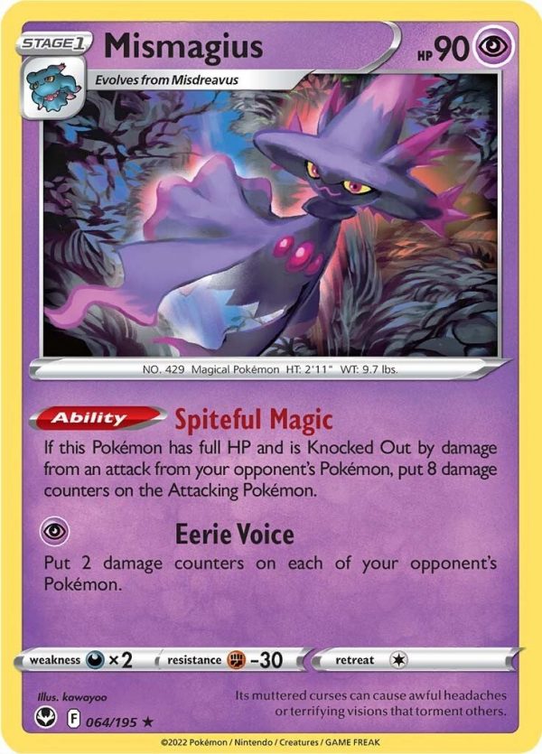 Mismagius - 64 - Silver Tempest