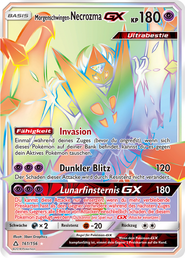 Morgenschwingen-Necrozma-GX - 161 - Ultra-Prisma