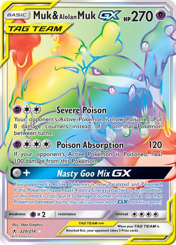 Muk & Alolan Muk-GX - 220 - Unbroken Bonds