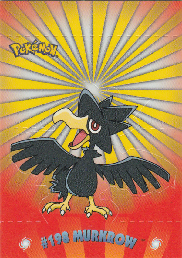 Murkrow-4 of 10-Johto series