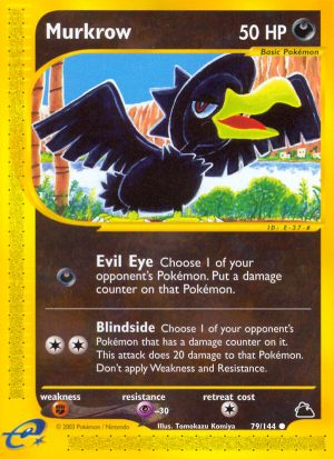 Murkrow - 79/144 - Skyridge|Murkrow - 79/144 - Reverse holo - Skyridge