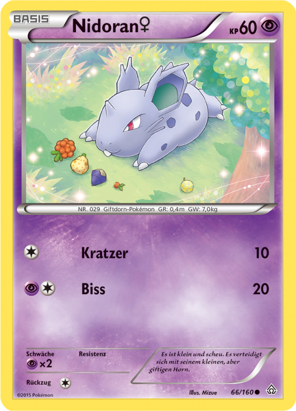 Nidoran♀ - 66 - Protoschock