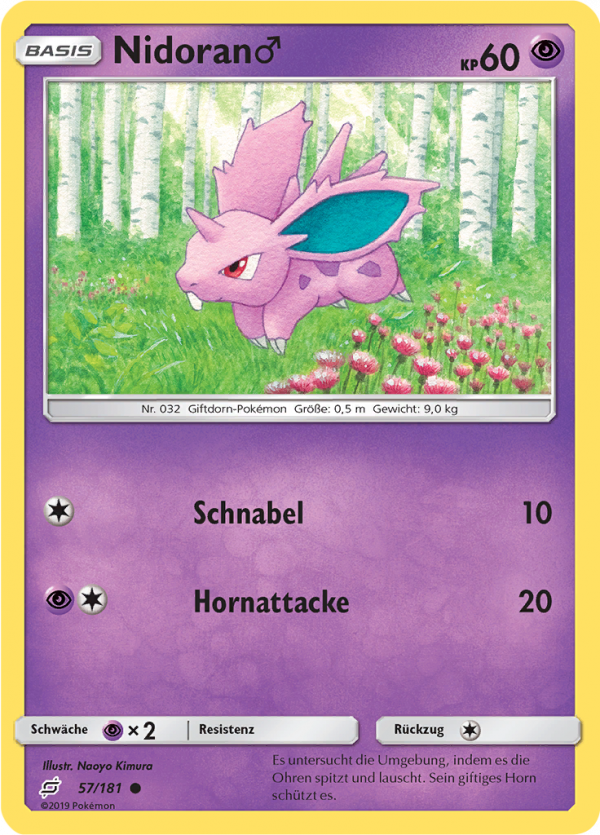 Nidoran♂ - 57 - Teams sind Trumpf