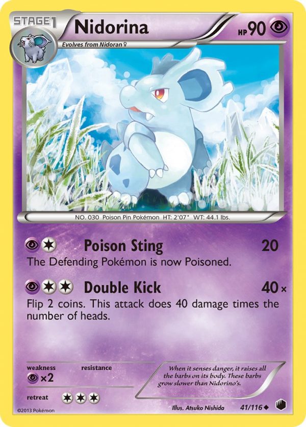 Nidorina - 41 - Plasma Freeze|Nidorina - 41 - reverse holo - Plasma Freeze