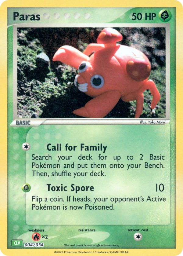 Paras-004-Pokemon TCG Classic - Venusaur