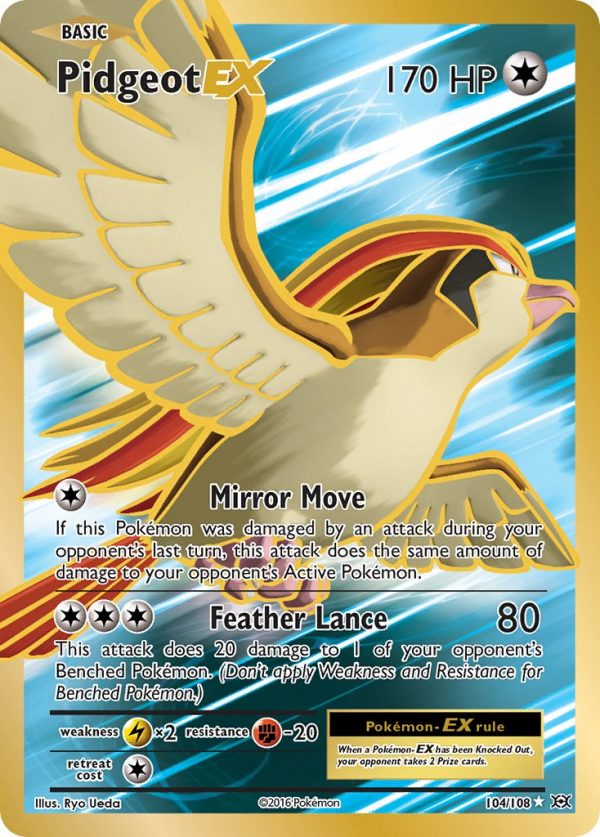 Pidgeot-EX - 104 - Evolutions