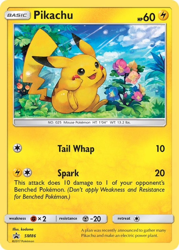 Pikachu - SM86 - Sun & Moon Promos