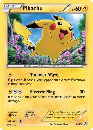 Pikachu - XY89 - XY Promos