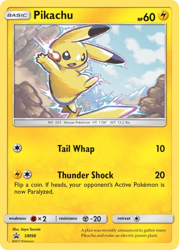 Pikachu - SM98 - Sun & Moon Promos