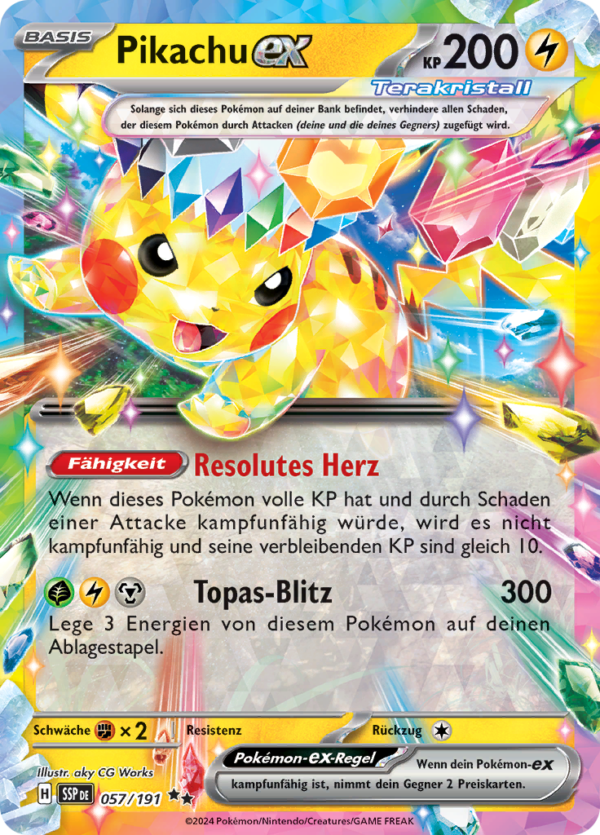 Pikachu-ex-57-Stürmische Funken