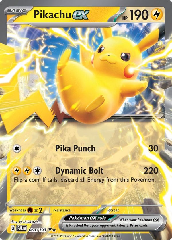 Pikachu ex-63-paldea-evolved