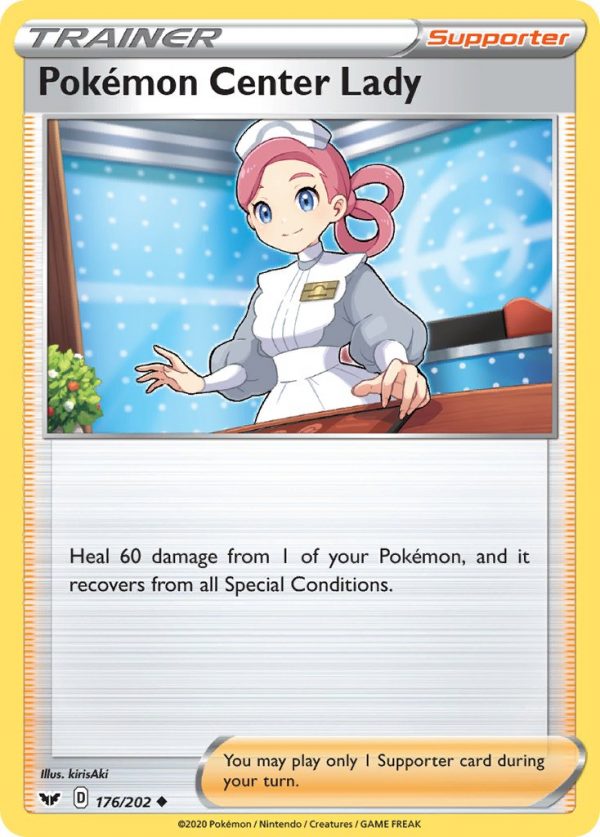 Pokémon Center Lady - 176 - Sword & Shield