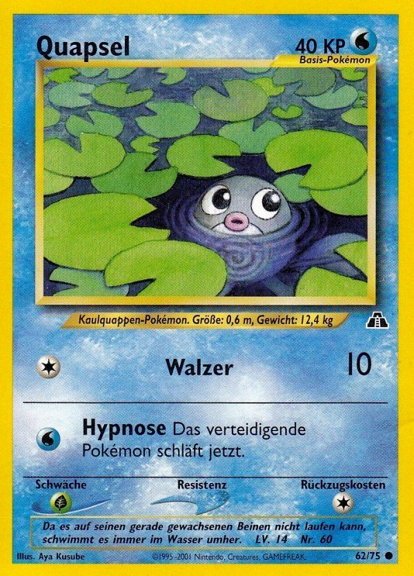 Poliwag - 62 - Neo Entdeckung