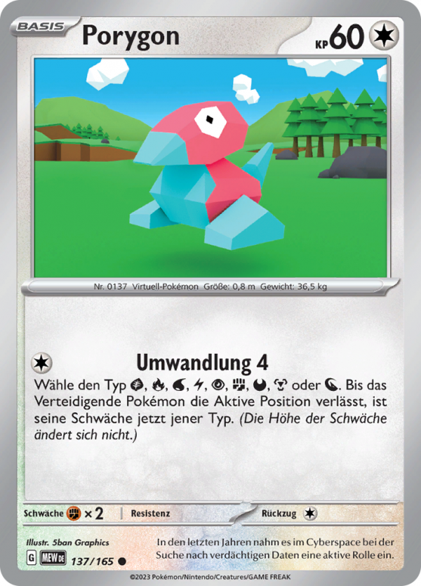 Porygon-137-Pokemon 151