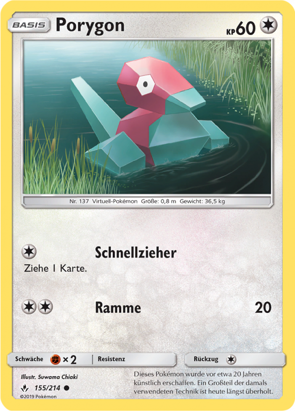 Porygon - 155 - Kräfte im Einklang