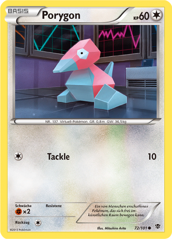 Porygon - 72 - Plasma-Blaster