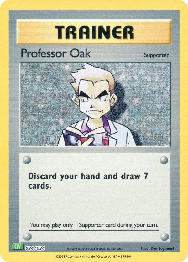 Professor Oak-024-Pokemon TCG Classic - Venusaur