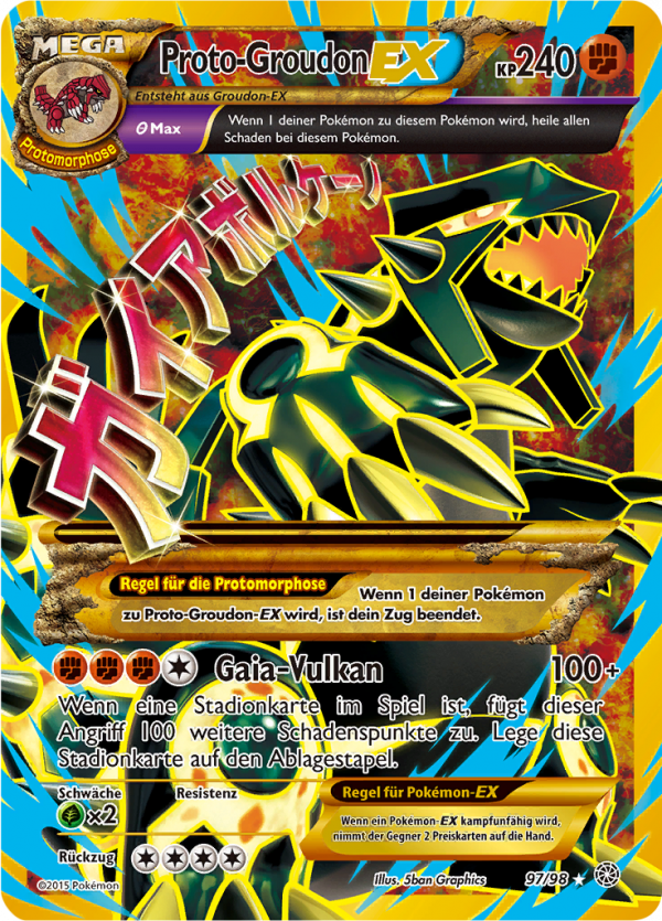 Proto-Groudon-EX - 97 - Ewiger Anfang