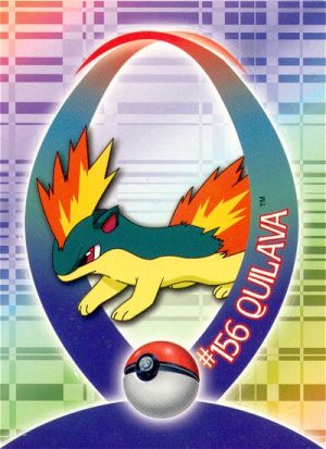 Quilava-5 of 62-Johto series