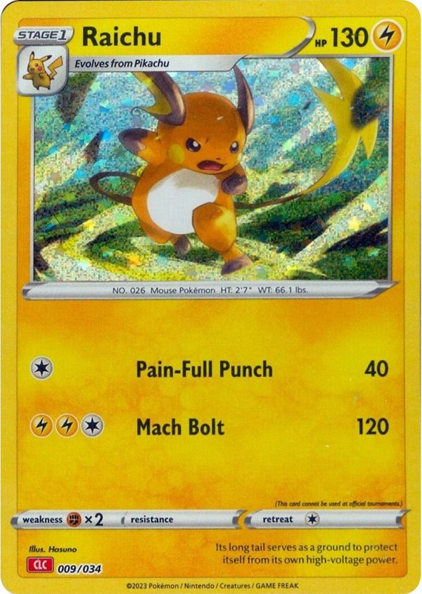 Raichu-009-Pokemon TCG Classic - Charizard