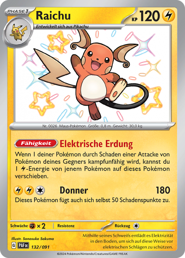 Raichu-132-Paldeas Schicksale