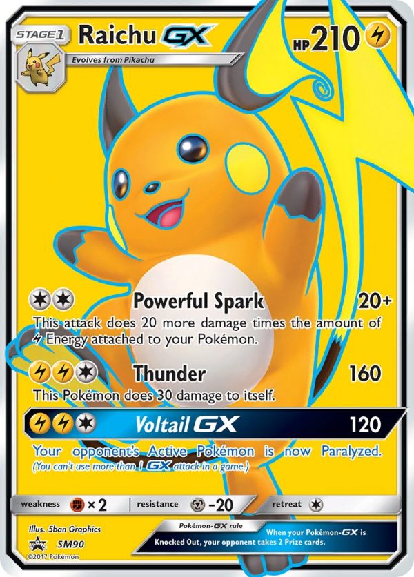 Raichu-GX - SM90 - Sun & Moon Promos