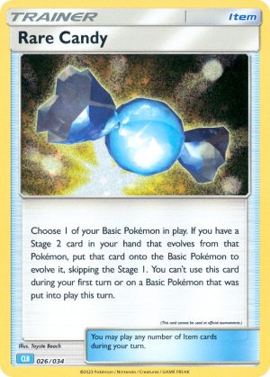 Rare Candy-026-Pokemon TCG Classic - Blastoise