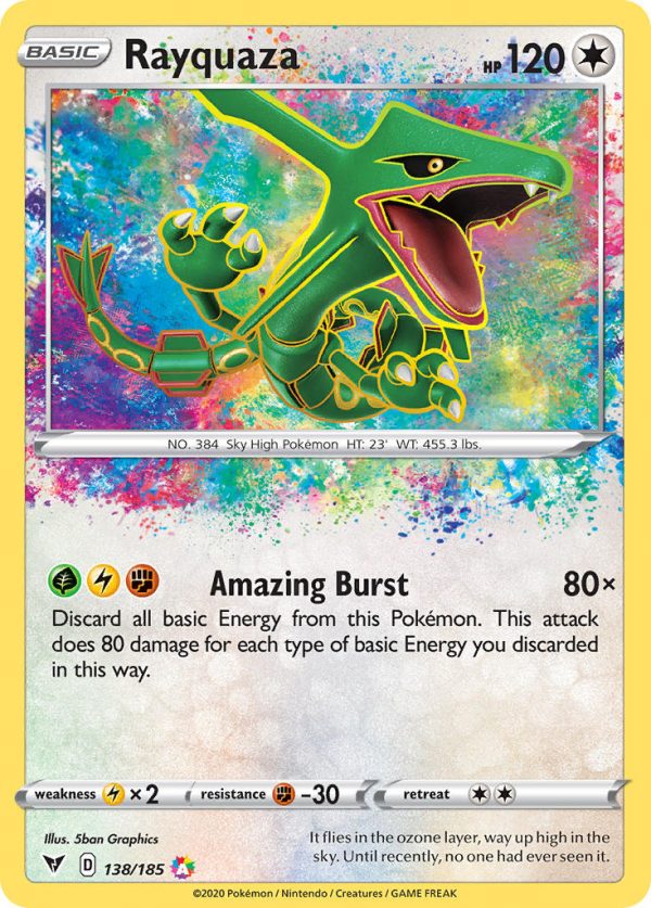 Rayquaza - 138 - Vivid Voltage