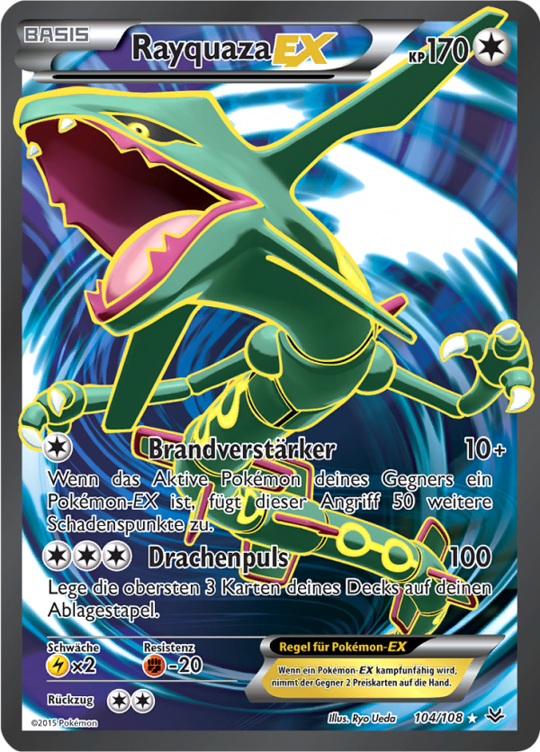 Rayquaza-EX - 104 - Drachenleuchten