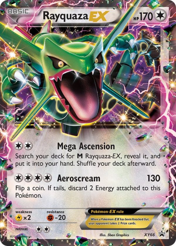 Rayquaza-EX - XY66 - XY Promos