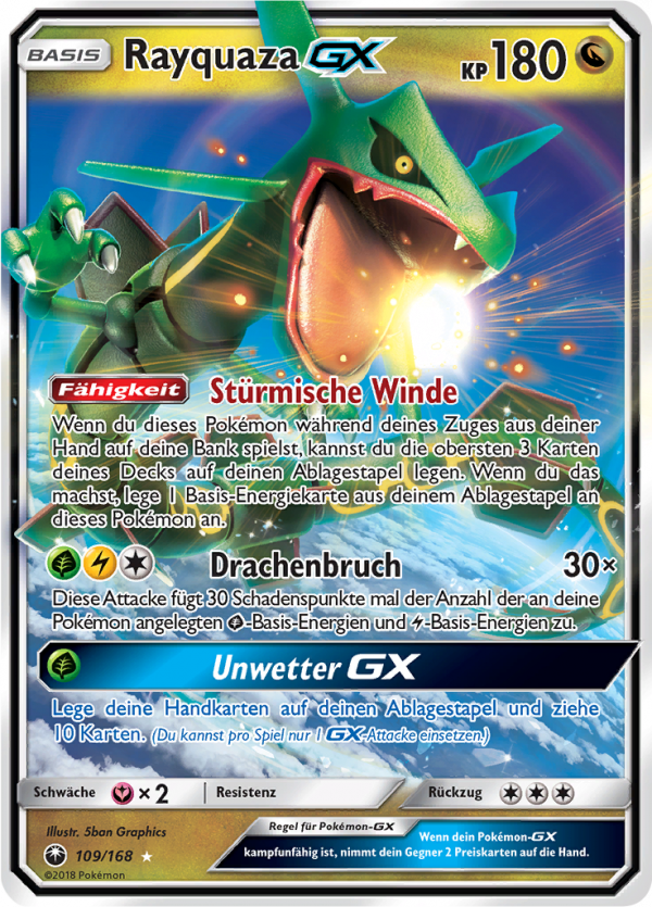 Rayquaza-GX - 109 - Sturm am Firmament