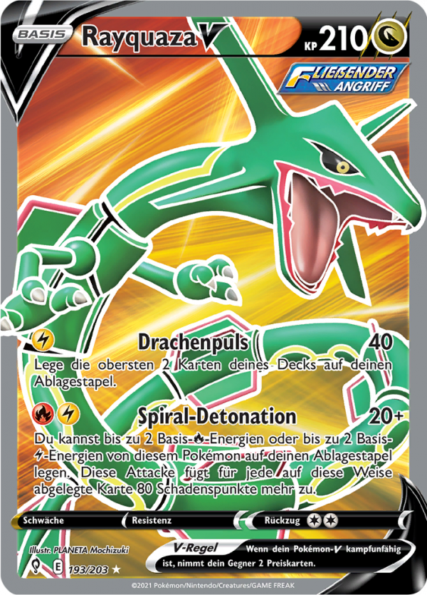 Rayquaza V - 193 - Drachenwandel