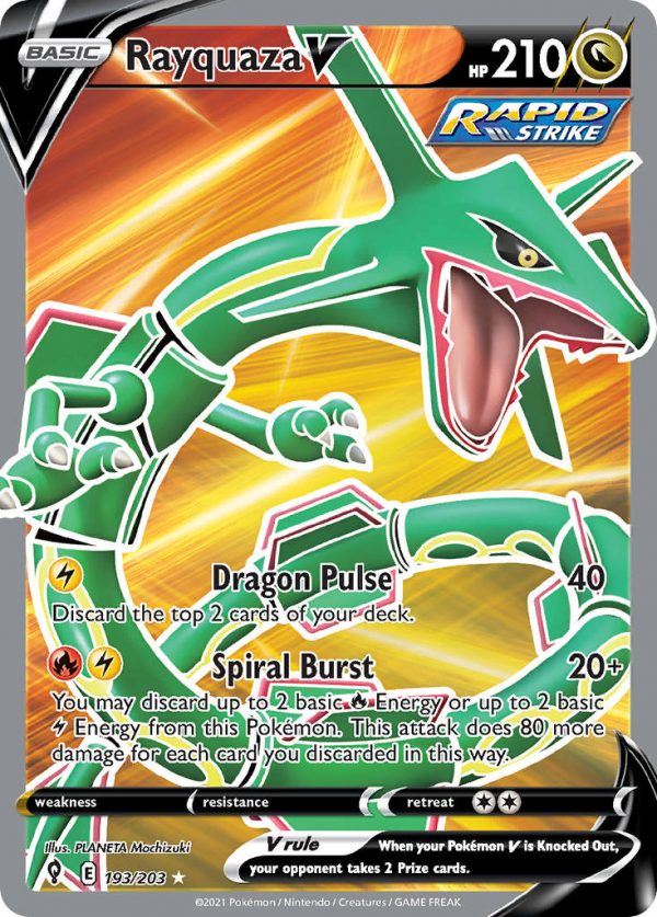 Rayquaza V - 193 - Evolving Skies