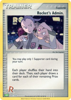 Rocket’s Admin.-026-Pokemon TCG Classic - Venusaur