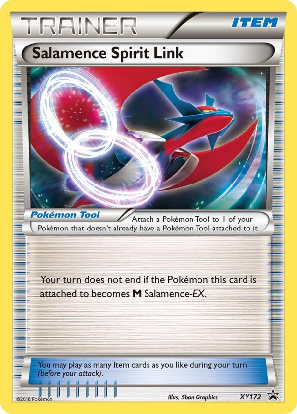 Salamence Spirit Link - XY172 - XY Promos