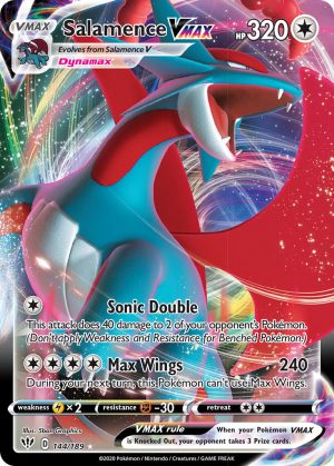 Salamence VMAX - 144 - Darkness Ablaze