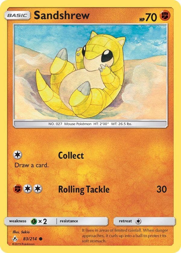 Sandshrew - 83 - Unbroken Bonds