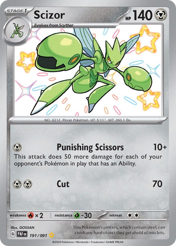 Scizor-191-Paldean Fates