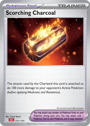 Scorching Charcoal-026-Pokemon TCG Classic - Charizard