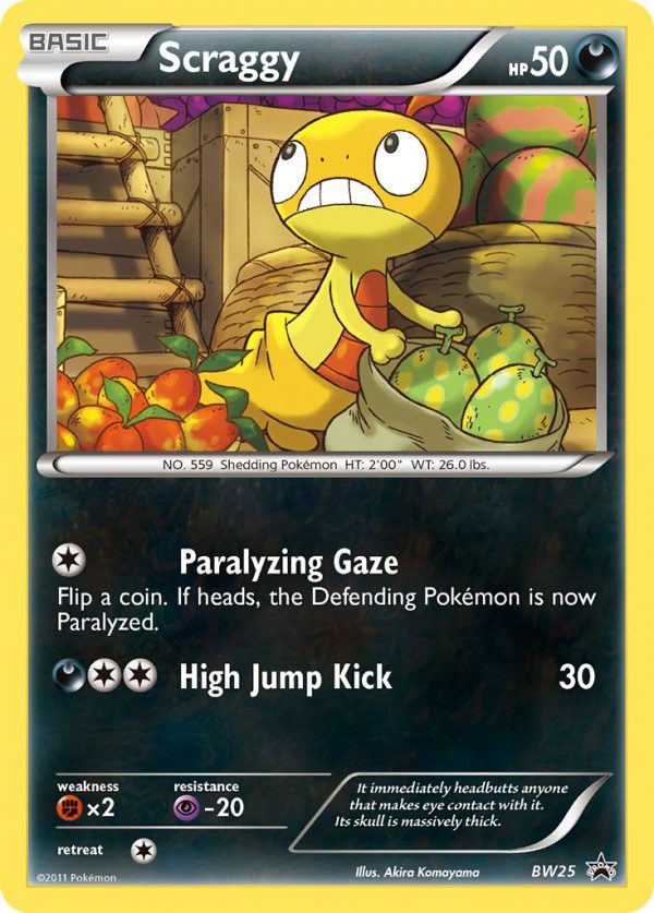 Scraggy - BW25 - Black & White Promos