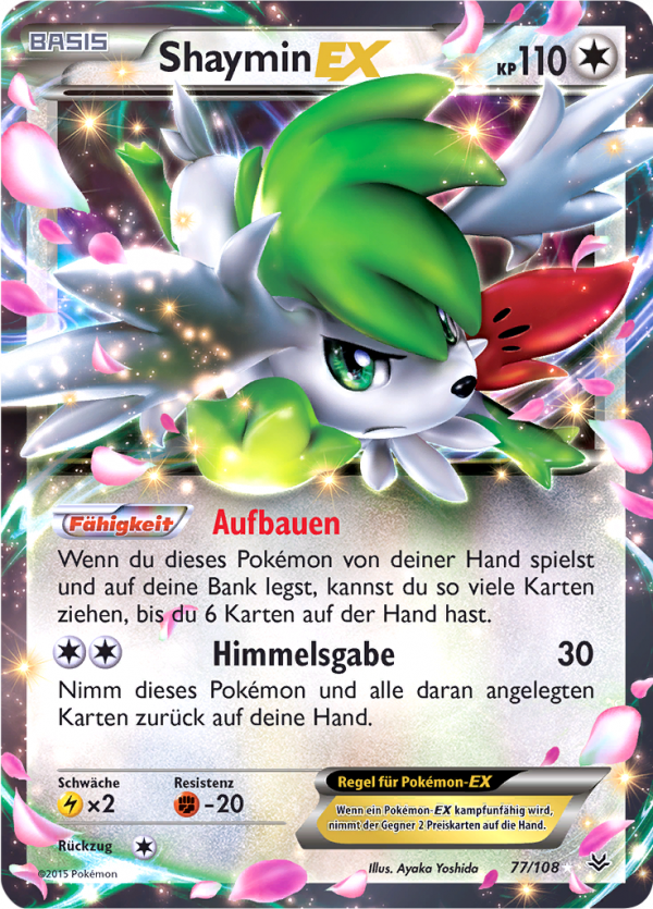 Shaymin-EX - 77 - Drachenleuchten