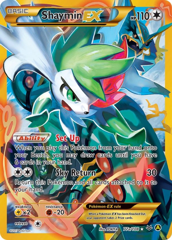 Shaymin-EX (77a/108), Busca de Cards