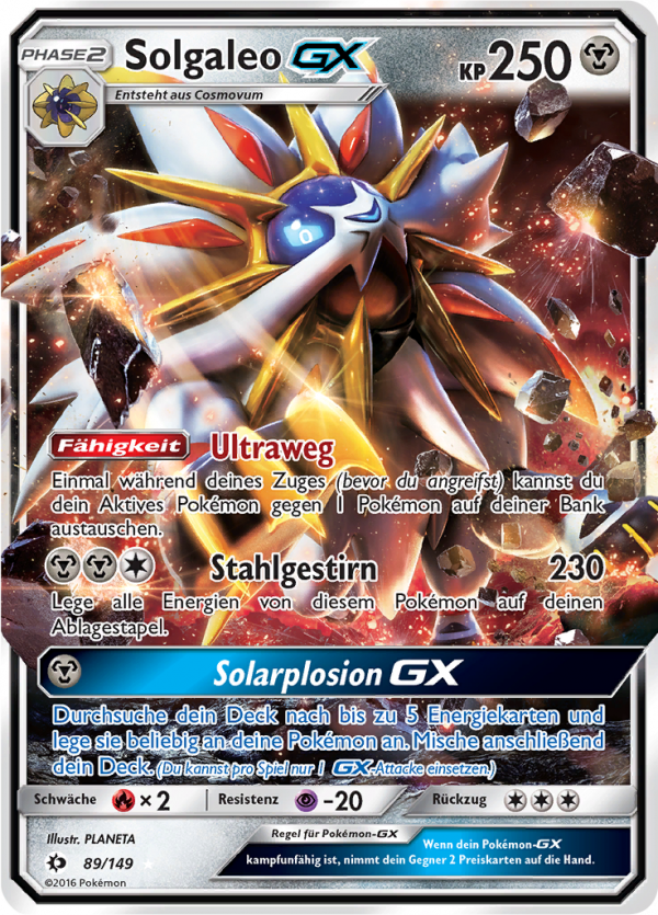 Solgaleo-GX - 89 - Sonne & Mond