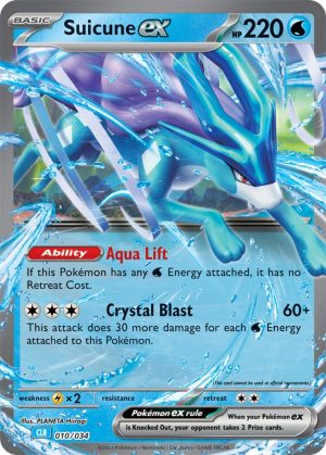 Suicune ex-010-Pokemon TCG Classic - Blastoise