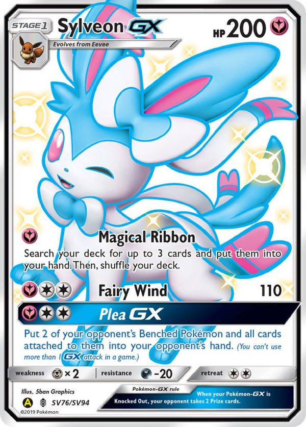 Sylveon-GX - SV76 - Guardians Rising