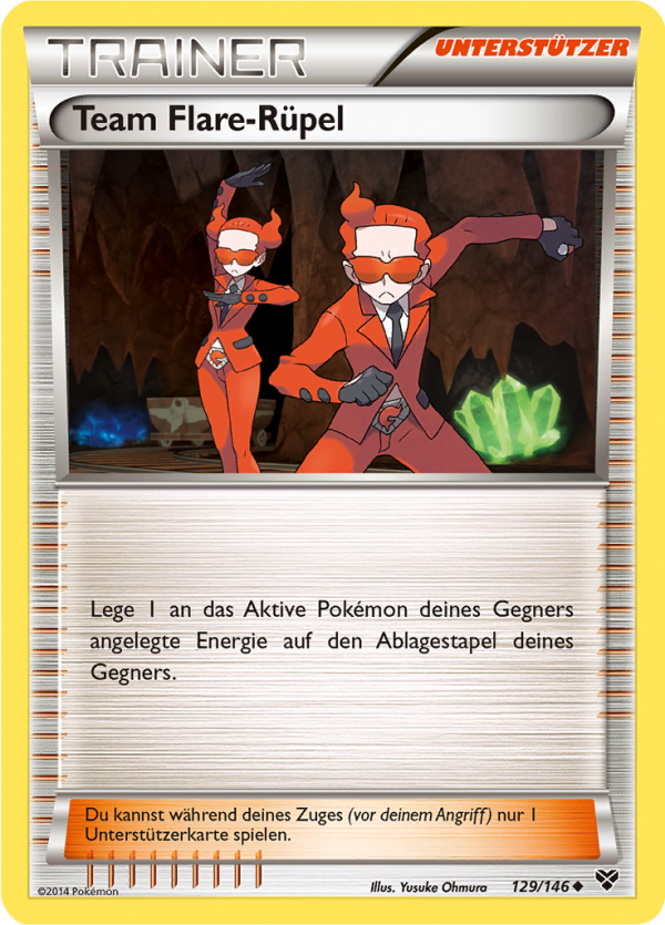 Team Flare-Rüpel - 129 - XY