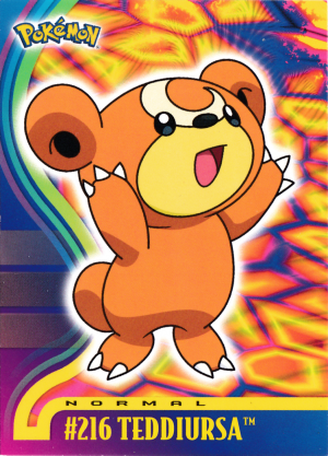 Teddiursa-216-Johto series